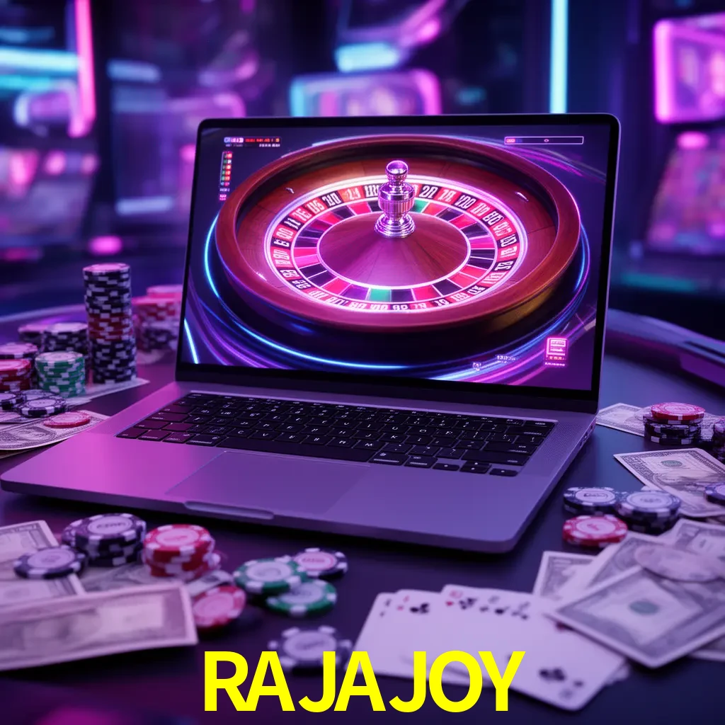 Centro móvil RAJAJOY con casino, cajero, bonos, app y acceso de cuenta para México